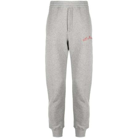 Alexander McQueen, Sweatpants Szary, Mężczyzna, Rozmiar: M