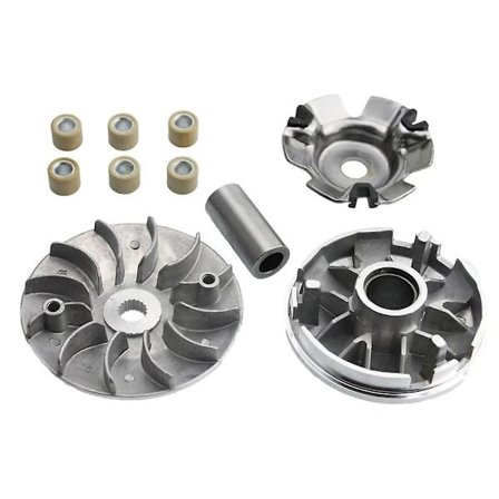 Motorcykel Komplet Koblingssæt Variator Assy til GY6 Scooter Roller 125Cc 150Cc 157