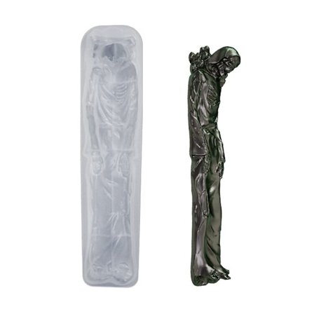 Skull Røkelsesholder Silikonform 03 03