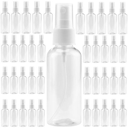 40-pak 100 ml klare sprayflasker, fin mist plastsprayflaske