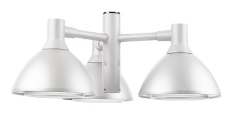 Westal Ark Mini Trippel Stolpearmatur 30 W, 1875 lm Hvit, Belysning