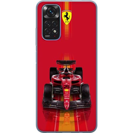 Yhteensopiva Puhelinkuori Xiaomi Xiaomi Redmi Note 11 Ferrari Formula 1 -auto ikonisessa punaisessa muotoilussa urheilullisella tarkkuudella