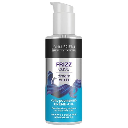 John Frieda Ease Dream Curls Curl Defining Oil 100 ml, Hår, Hårstyling, Krøllet Hår