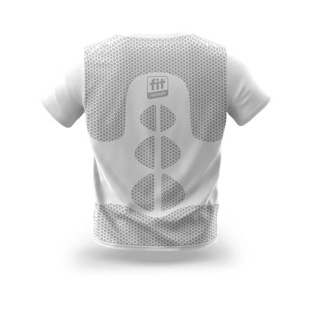 FIT Plaster Fit Wear T-Shirt Hvid S/M, Medicin & Pleje, Plastre, Smerteplastre