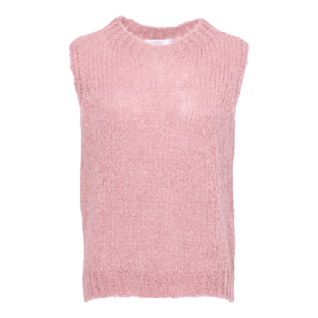 Noella Kala Knit Vest - Old Rose Tröjor Dam M/L