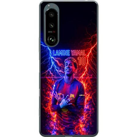 Kompatibelt Mobildeksel til Sony Xperia 5 III Portrett av Viktor Gyökeres i Arsenaltrøye med intensivt blikk og mørk dramatisk bakgrunn