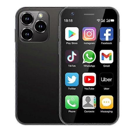 SOYES XS16 3 Tum 4G Mini Smartphone Android 10 5MP Dubbla SIM-kort Mobiltelefon, 2+16GB