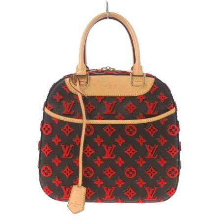 Louis Vuitton Vintage Pre-owned Canvas handTass , Bruin , Dames , Maat: ONE Size Vintage Tassen