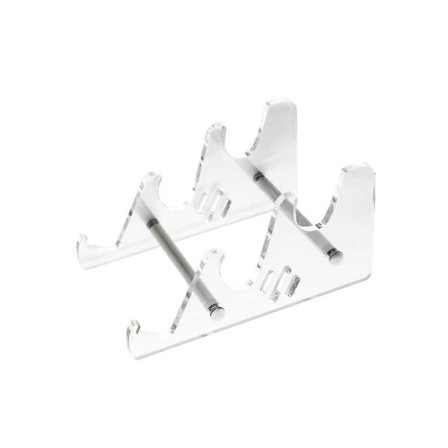 Keyboard Stands 3-Tier Mekanisk Tastatur Display Stand Gennemsigtig Akryl Holder Stand Gaming Tastatur Pladeholder