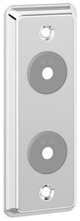 Trio Perfekta 8505108 Täckbricka 2-håls, 60 c/c, Installation