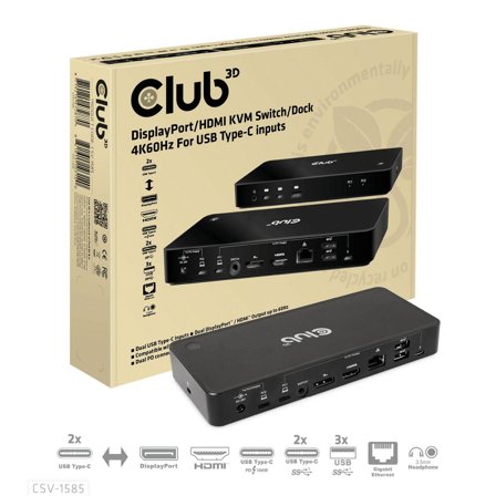 Club 3D Displayport/Hdmi Kvm