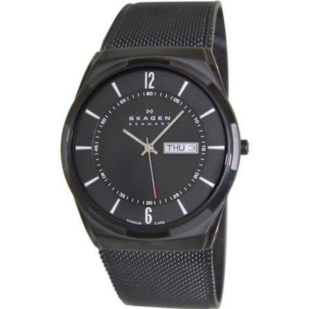 Ur - Skagen - SKW6006 - Kvarts - Analog - Sort Titanium