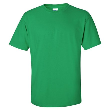 Gildan Mens Ultra Cotton Kortärmad T-shirt XL Irländsk Grön