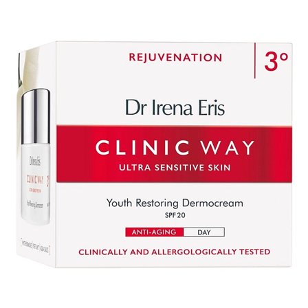 Dr. Irena Eris Clinic Way 3 Youth Restoring Dermocream SPF15 50 ml, Skincare, Ansigtspleje, Dagcreme