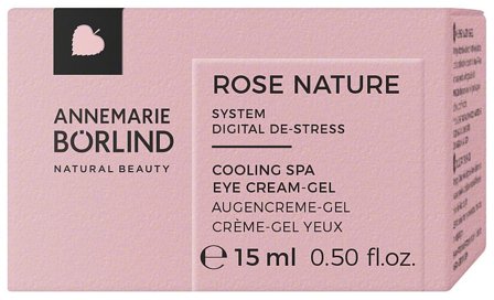 ANNEMARIE BÖRLIND ROSE NATURE Cooling Spa Eye Cream-Gel 15 ml, Skincare, Ansigtspleje, Øjencreme