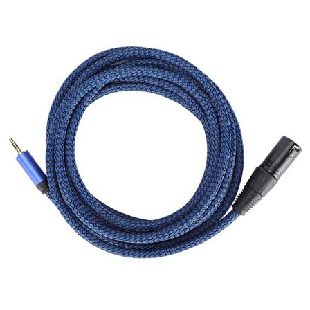 JORINDO XLR Hann til 3.5mm Jack Balansert Signalkabel XLR til 1/8 tomme Mikrofon Tilkoblingskabel JD6045‐3M