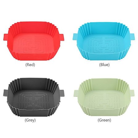 Silikonbakplåt för Air Fryer, Silikonbakplåt, Köksredskap, Silikonbakplåt
