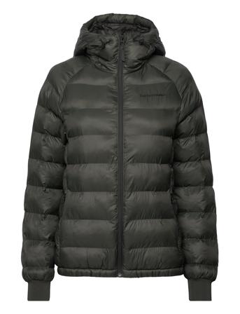 W Tomic Insulated Hood Ja Peak Performance Khaki
