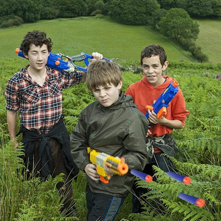 Pile til Nerf-tilbehør, 200 stk. 500 stk. Refill-pile til N-Strike Elite, Refill-pakke Legetøj til udendørs og hjem, Blå