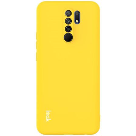Xiaomi Redmi 9 - Imak Skin Touch Skal - Gul Yellow Gul