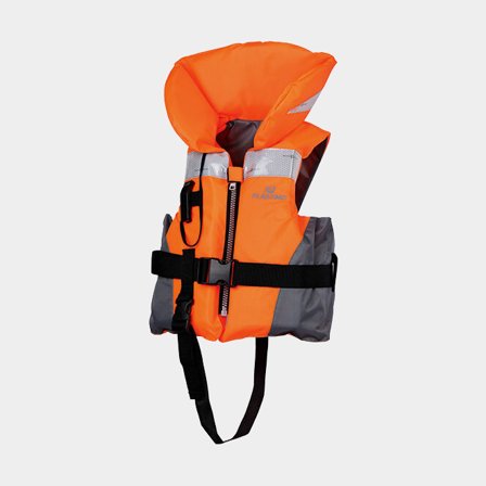 Barnflytväst 100 N Orange, 30 - 40 kg