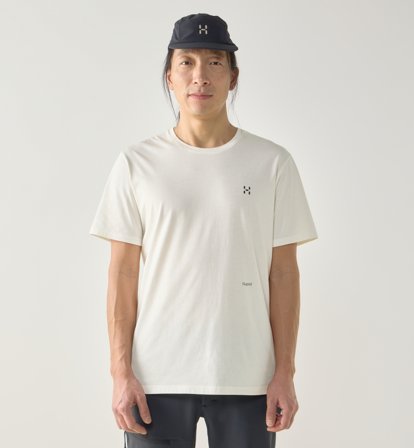 Haglöfs Brand Outsiders Tee Men Soft White - Herre - S