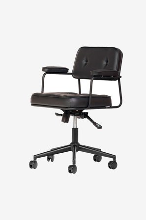 Hanah Home - Kontorstol Jupi - Sort - Skrivebordsstole - Fra Homeroom