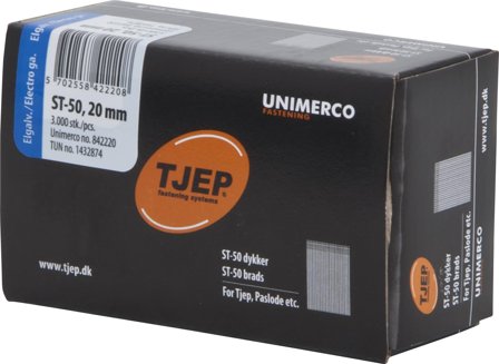 TJEP 842220 Dyckert ST-50, FZB 1,8 x 20 mm, 3000-pack, Infästning