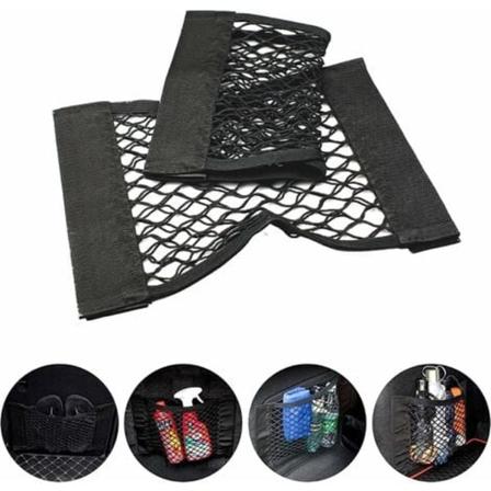 2-pakning bilbagasjenett for bilbagasjepose bilbagasjeoppbevaringspose Fonepro 40*25cm