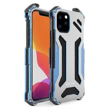 Luksus R-just Aluminium Metal Etui Kompatibelt Med Iphone 14 Pro Max/14 Pro/14, Stødsikkert Slankt Hårdt Bagcover