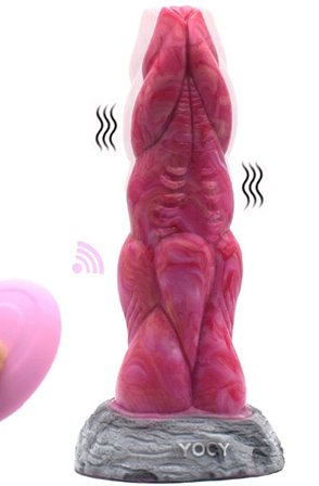 Vibrierender Dildo Monster Viby Carty 22 cm