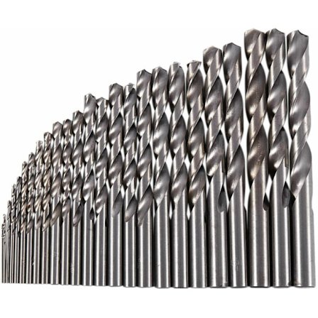 25 st/set borr 1 mm - 13 mm HSS-stål borr set snickeri borr kraftverktyg