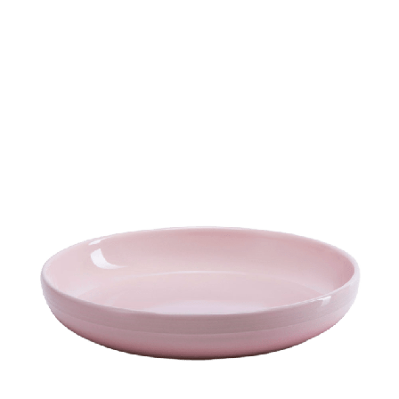 Le Creuset Coupe Stengods Pastatallrik 22 cm Serveringstillbehör Unisex Rosa