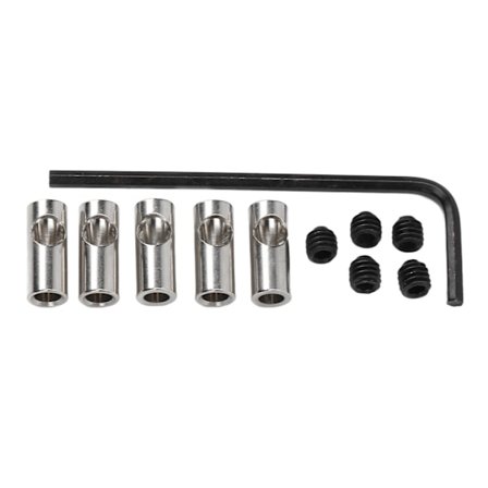 RC-axeladapter Motor 3,17 mm till 5 mm Drevreducer Hylsa Axel Byte Hylsa för Konvertering