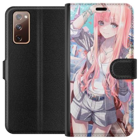 Samsung Galaxy S20 FE Plånboksfodral Anime girl cute