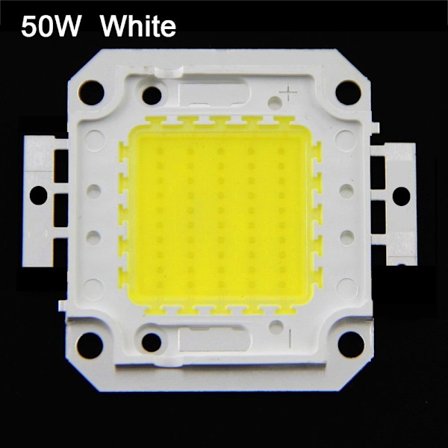 LED Chip Beads Lampun helmet 50WWHITE WHITE - varastossa