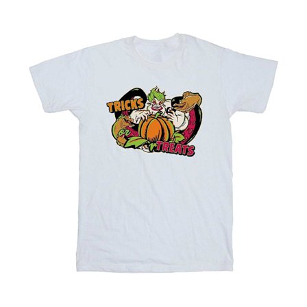 Disney Flickor Bus eller Godis Ursula Skurkar Bomulls T-shirt 3-4