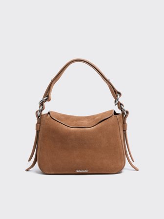 Holzweiler - Bud Suede Midi Bag - Camel - Womens - One size