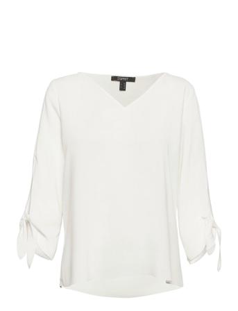 Blouses Woven Bluse Langærmet Hvid Esprit Collection