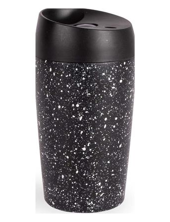 Loke Bilmugg, Låsbar Tryckfunktion Home Tableware Cups & Mugs Thermal Cups Musta Sagaform