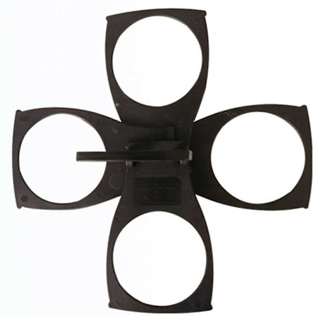 Sammenleggbar koppholder/bærebrett for takeaway kaffe, drikke, øl, begerholder for 3/4 kopper SZRH A-F (FMY)