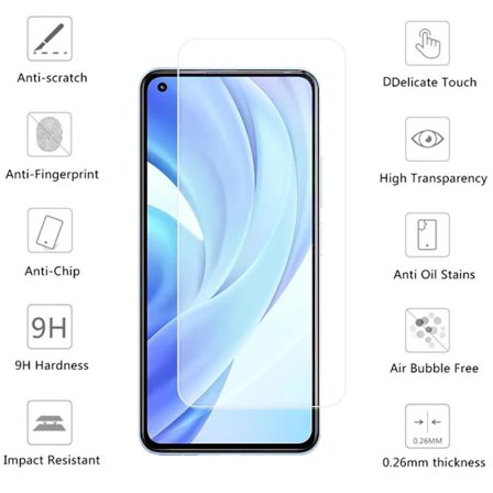 2-PACK Skärmskydd Standard HD 0,3mm Xiaomi Mi 11i