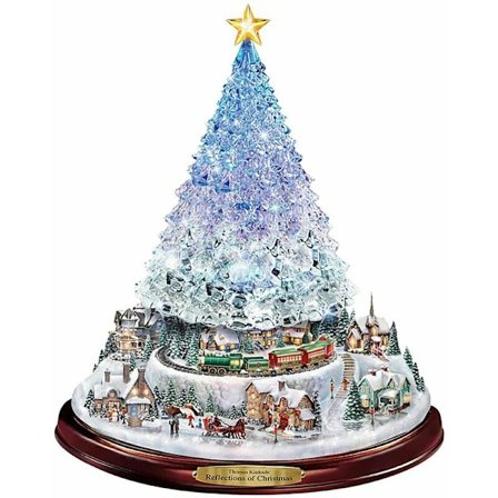 Juletrær roterende skulptur tog dekorasjoner pinne vinduer pinne klistremerker juledekorasjoner for hjemmet