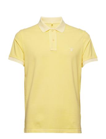 D2. Sunfaded Pique Ss Rugger Polos Short-sleeved GANT