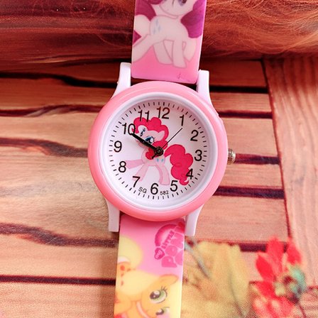 1 stk. ur (pink, My Little Pony), vandtæt børneur