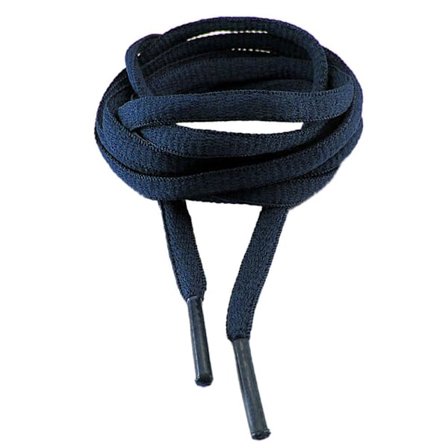 Snørebånd - Marineblå - Ovale [130 cm] Marineblå