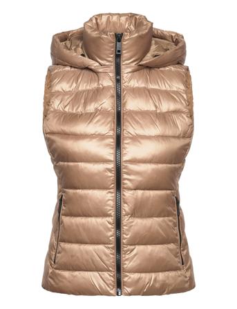 Essential Vest Vests Padded Vests Beige Calvin Klein