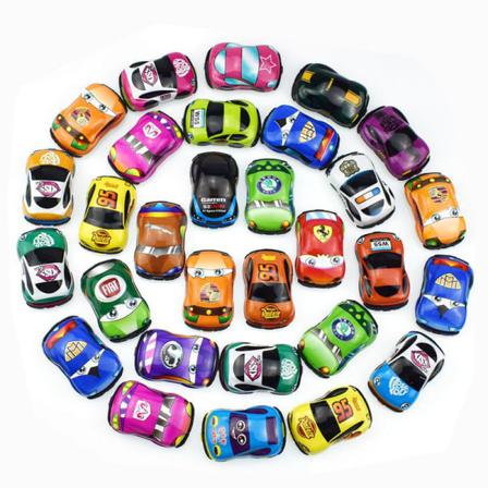 Dra Tillbaka Toy Cars Mini För Barn 30-pack Slumpmässig Färg