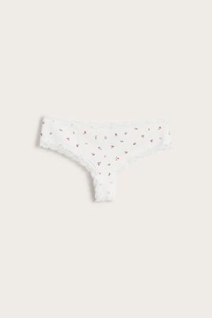 Mönstrad cheeky trosa | Offwhite | Dam | Kappahl