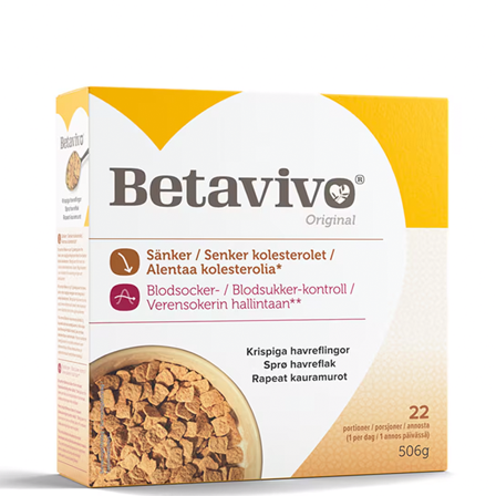 Betavivo Havreflak Original 506 g